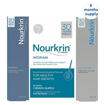 Woman Bundle For Hair Growth + Free Shampoo And Conditioner (6 Months Supply)